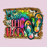Life Is Better In Flip Flops Ladies Tee | Teevron