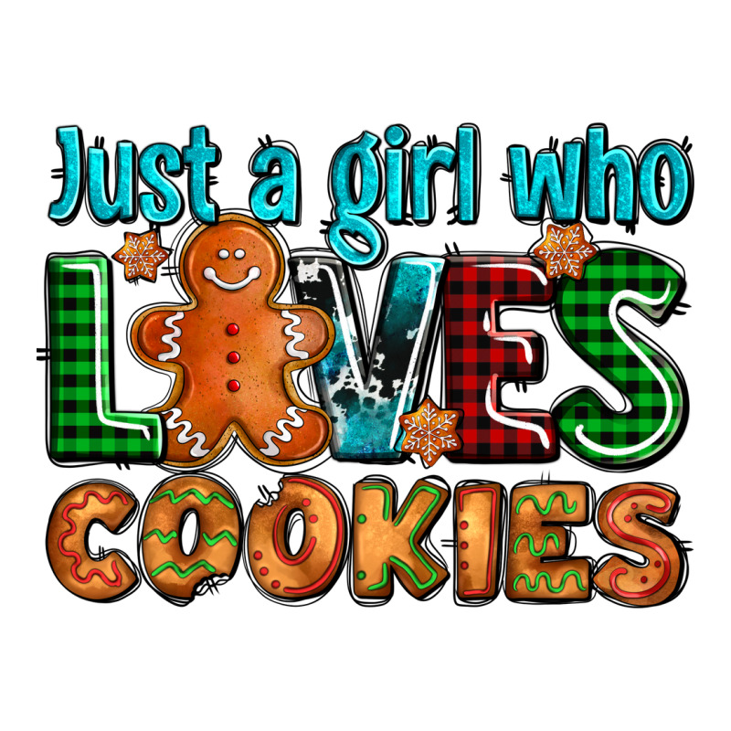 Just A Girl Who Loves Cookies Premium Tee by AdoDesignShop | Teevron