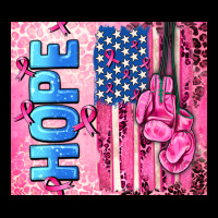 Hope  Breast Cancer And American Flag Premium Tee | Teevron