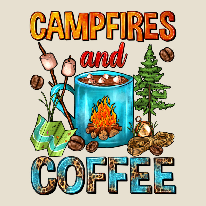 Campfires And Coffee Camping Coffee Urban Hoodie by FaDigitalArtStudio | Teevron