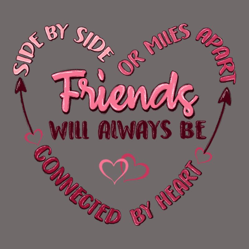 Side By Or Miles Apart Friends Will Always Be Conn Urban Heavy Tee by MaliasSmallBusiness | Teevron