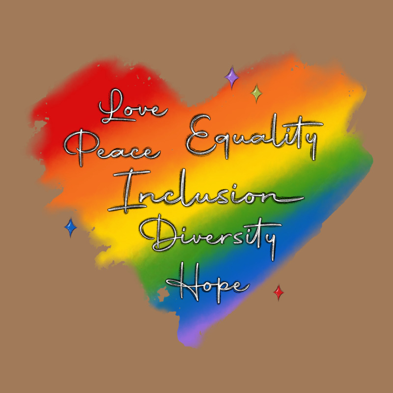 Kindness Equality Peace Love Inclusion Diversity H Classic Tee by MaliasSmallBusiness | Teevron