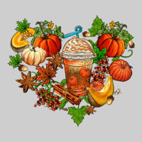 Fall Pumpkin Heart Premium Tee | Teevron