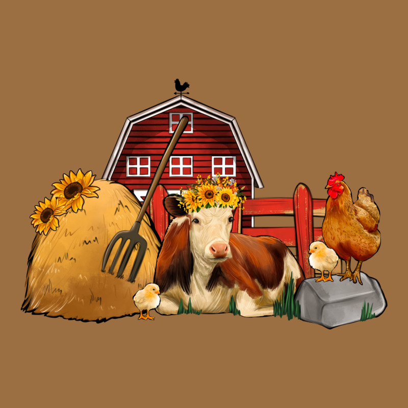 Red Barn Farm Animals Vintage Tee by Jasminsmagicworld | Teevron