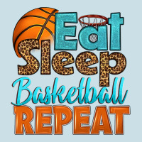 Eat Sleep Basketball Repeat Ladies Tee | Teevron