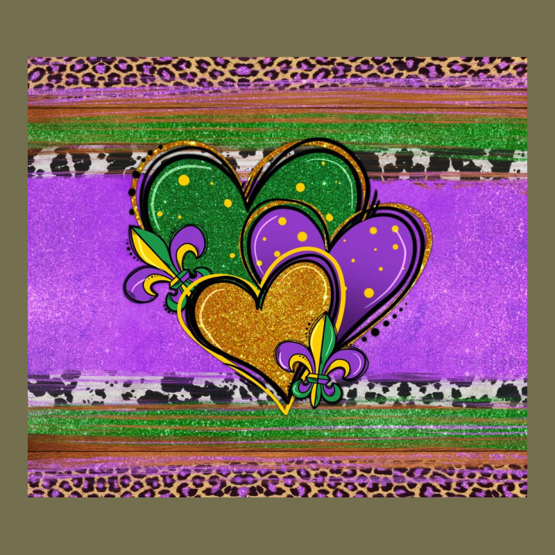 Mardi Gras Hearts And Fleur De Lis Vintage Hoodie by Jasminsmagicworld | Teevron