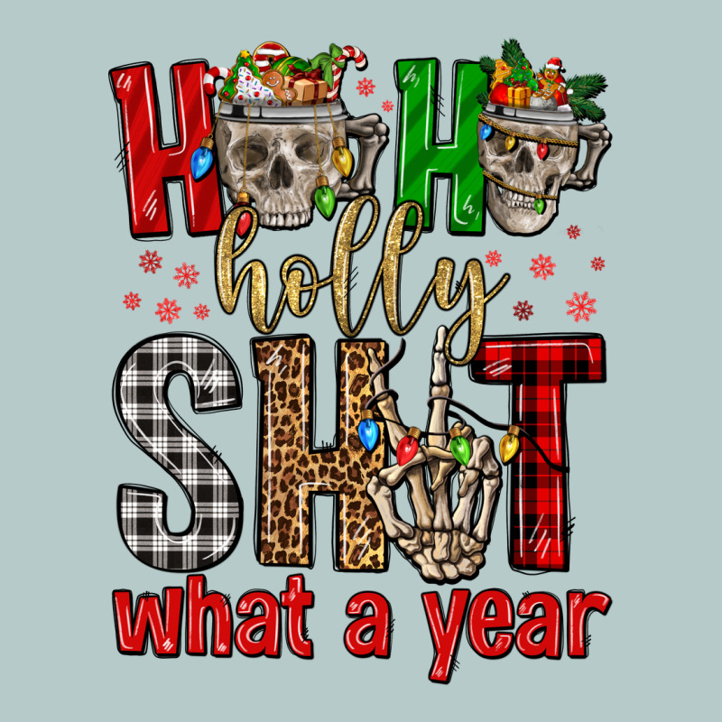 Ho Ho Holly Shit What A Year Heavy Core Tee by FaDigitalArtStudio | Teevron