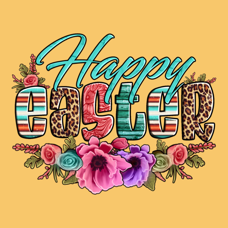 Happy Easter Western Floral Serape Leopard Vintage Hoodie by Jasminsmagicworld | Teevron