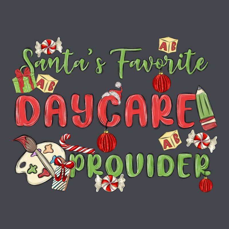 Santa's Favorite Daycare Provider Long Sleeve Tee by MaliasSmallBusiness | Teevron