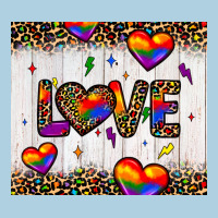 Love Hearts Pride Tumbler Premium Hoodie | Teevron