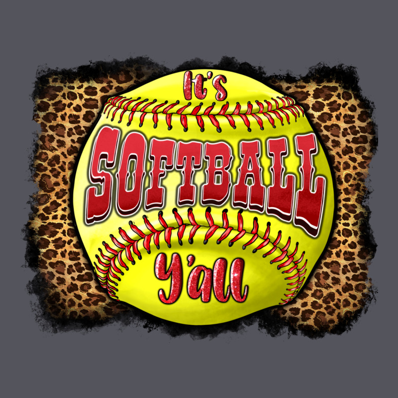 It's Softball Y'all Vintage Hoodie by LillyAllenDesigns | Teevron