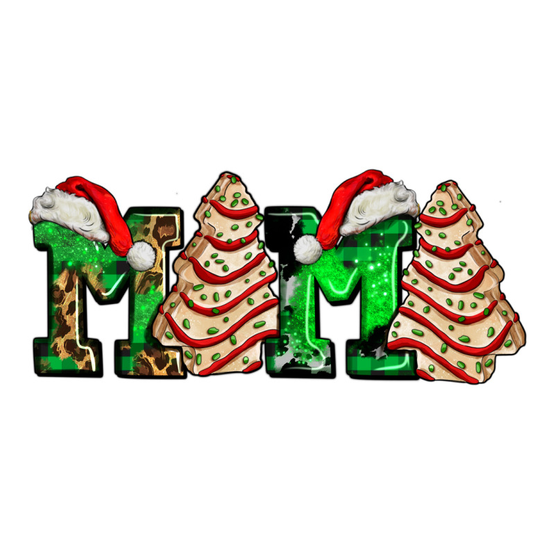 Mama With Christmas Tree Cake Ado Premium Tee by AdoDesignShop | Teevron