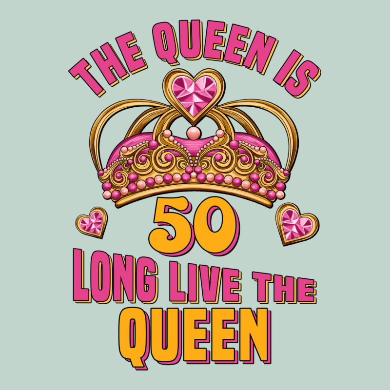 The Queen Is 50 Long Live The Queen Zipper Hoodie by Jasminsmagicworld | Teevron