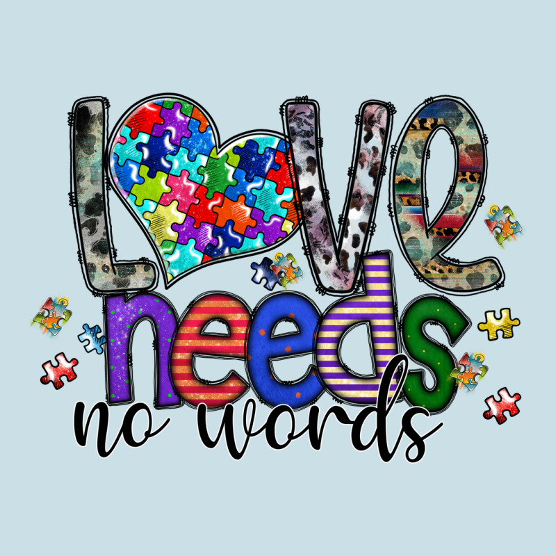 Love Need No Words Ladies Tee by SublimationCraftShop | Teevron