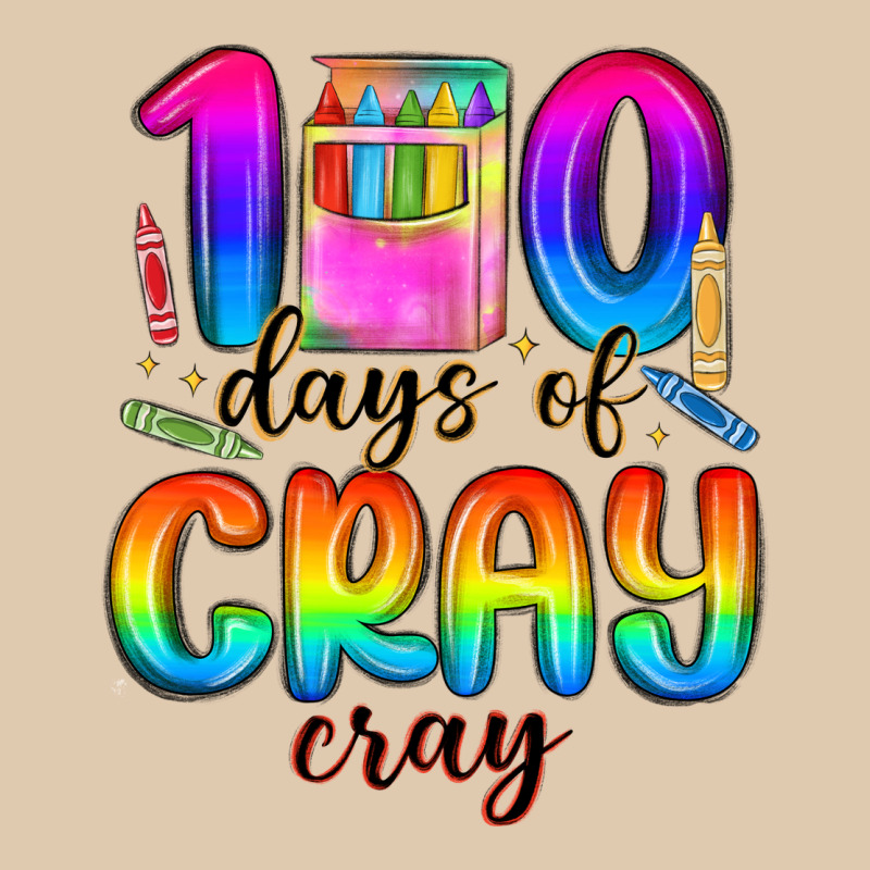100 Days Of Cray Cray Heavyweight Sweatshirt by MaliasSmallBusiness | Teevron
