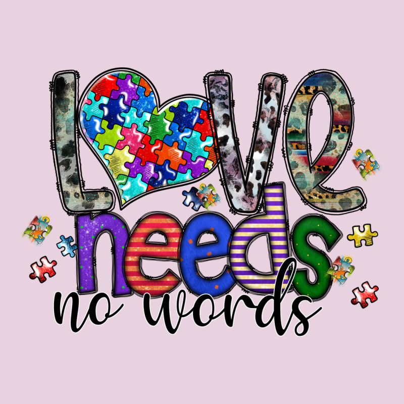 Love Need No Words Ladies Tee by SublimationCraftShop | Teevron