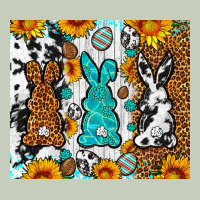 Easter Bunnies Leopard Cowhide Tumbler Easter Day Ladies Tee | Teevron