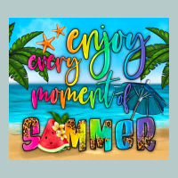 Enjoy Every Moment Of Summer Heavy Core Tee | Teevron