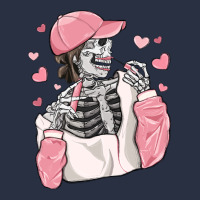 Skeleton Girl Valentine's Day Heavyweight Sweatshirt | Teevron