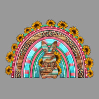 Western Easter Rainbow Vintage Hoodie | Teevron