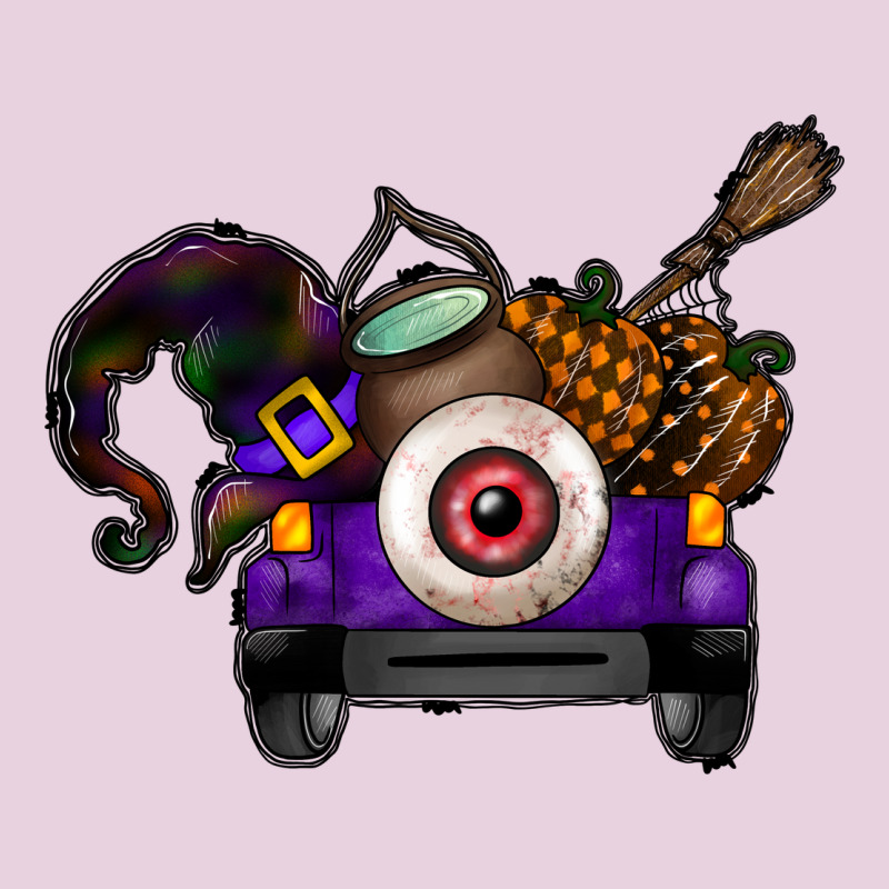 Halloween Truck Ladies Tee by CowhideDigitalArt | Teevron
