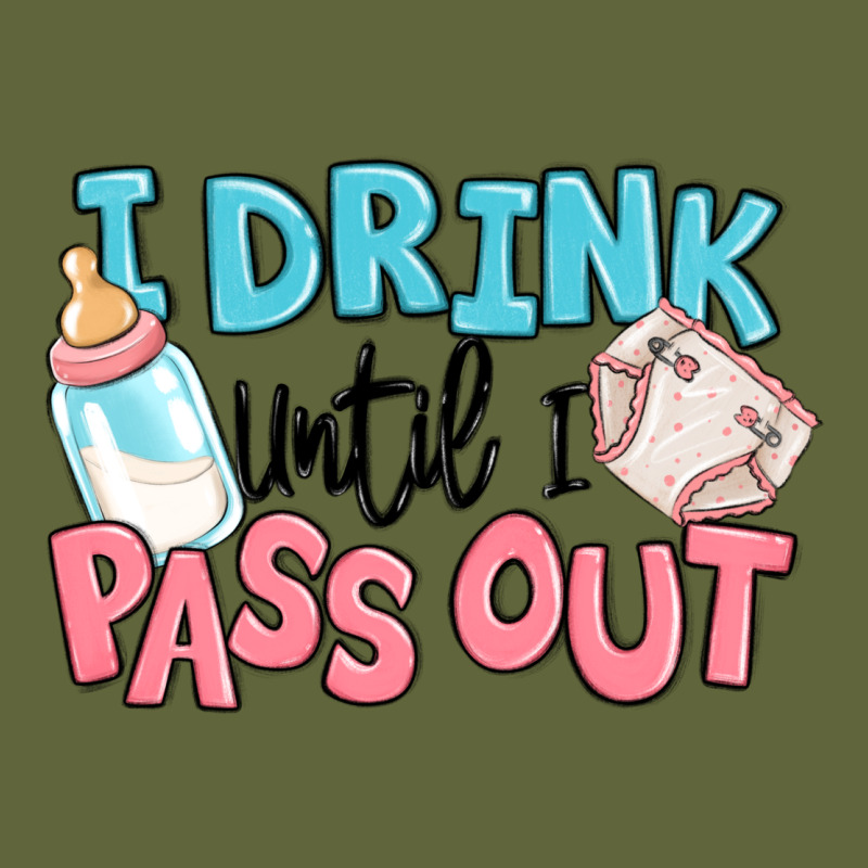 I Drink Until I Pass Out Baby Classic Tee by MaliasSmallBusiness | Teevron
