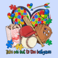 Take Me Out To The Ballgame  Autism Baseball Urban Heavy Tee | Teevron