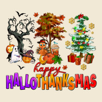 Happy Hallothanksmas Trees Premium Tee | Teevron