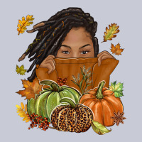 Fall With Black Girl Heavyweight Hoodie | Teevron