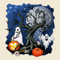 Halloween Tree And Ghosts Premium Tee | Teevron