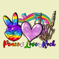 Peace Love Rock Urban Hoodie | Teevron