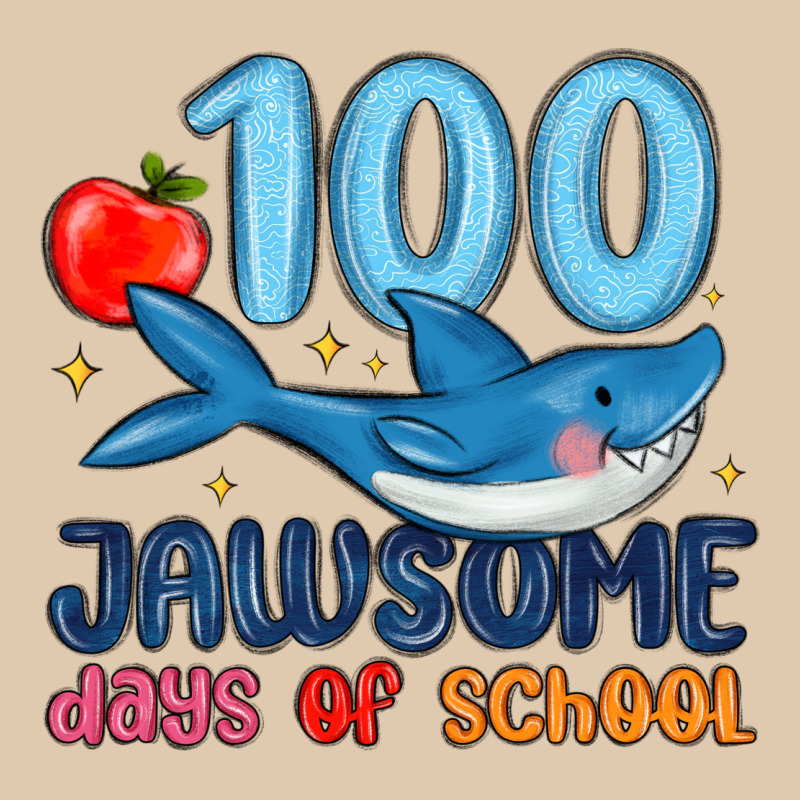 100 Jawsome Days Of School Heavyweight Sweatshirt by MaliasSmallBusiness | Teevron