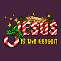 Jesus Is The Reason With Christmas Candy Ado Premium Tee | Teevron