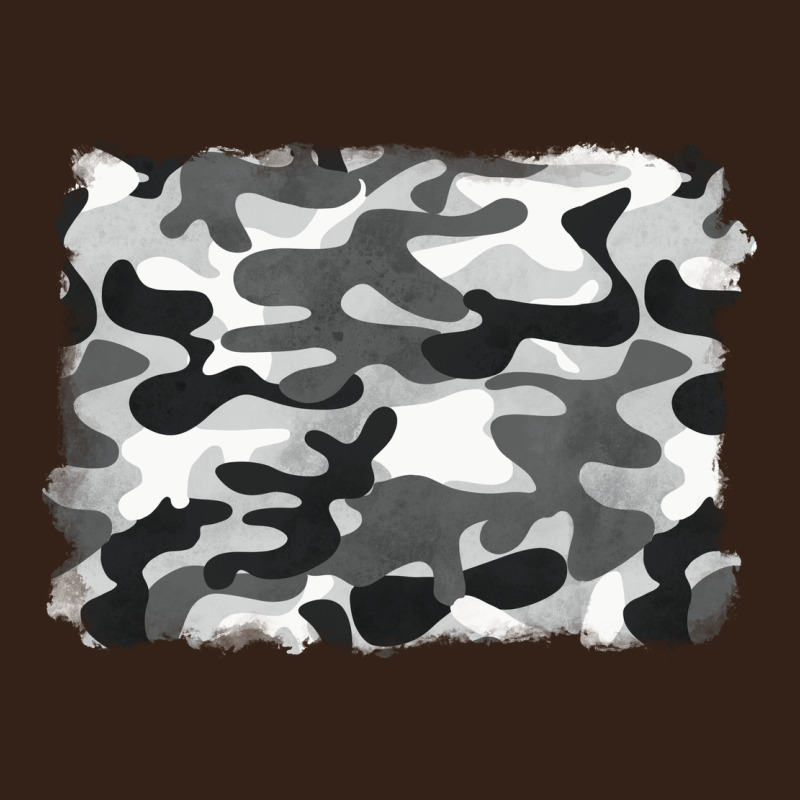 Black And White Camouflage Heavy Core Tee by BarkalooDesign | Teevron