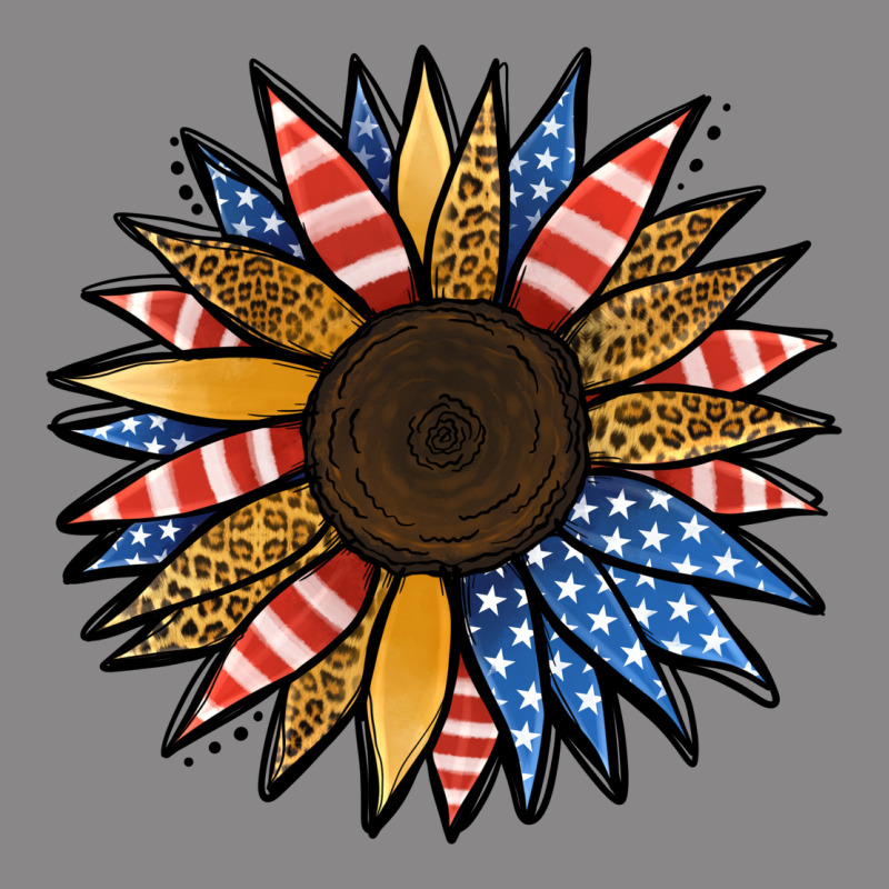 Patriotic Sunflower Vintage Tee by Jasminsmagicworld | Teevron
