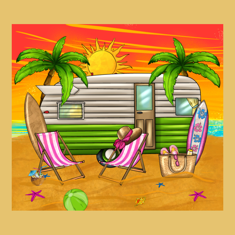 Summer Caravan Premium Sweatshirt by TumblerDesignByShophia | Teevron