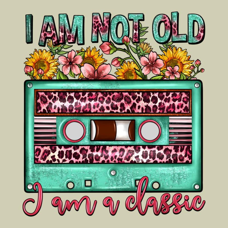 I Am Not Old I Am A Classic Sunflower Floral Casse Heavy Core Tee by FaDigitalArtStudio | Teevron