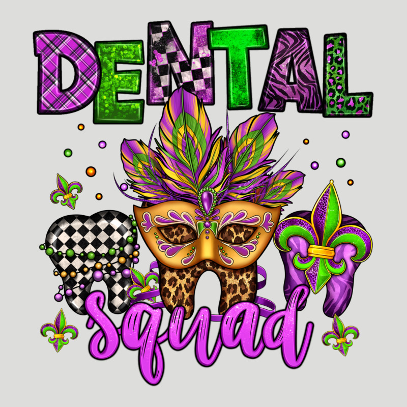 Dental Squad Mardi Gras Teeth Zipper Hoodie by Jasminsmagicworld | Teevron