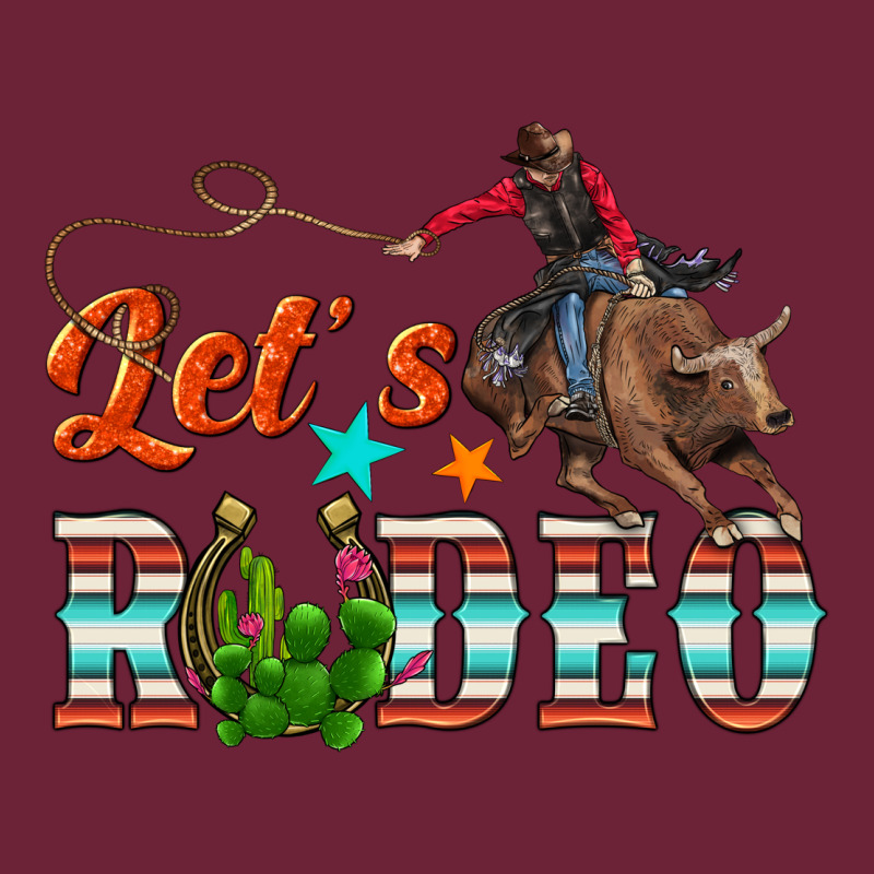 Lets Rodeo Long Sleeve Tee by NancyCooperArtShop | Teevron