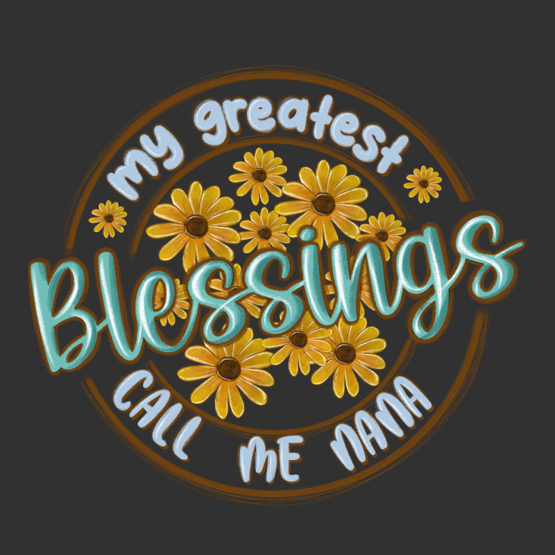 My Greatest Blessing Call Me Nana Urban Heavy Tee by MaliasSmallBusiness | Teevron