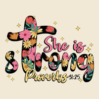 She Is Strong Proverbs 31 25 Premium Tee | Teevron