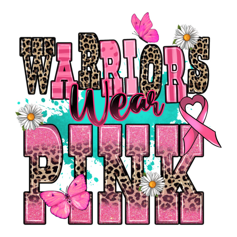 Warriors Wear Pink Cancer Awareness Premium Sweatshirt by HowdyJamesFarm | Teevron