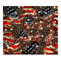 American flag leopard tumbler | Teevron