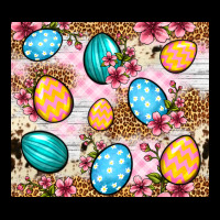Easter Eggs Cowhide Leopard Tumbler Easter Day Ladies Tee | Teevron