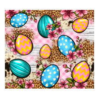 Easter eggs cowhide leopard tumbler Easter Day | Teevron