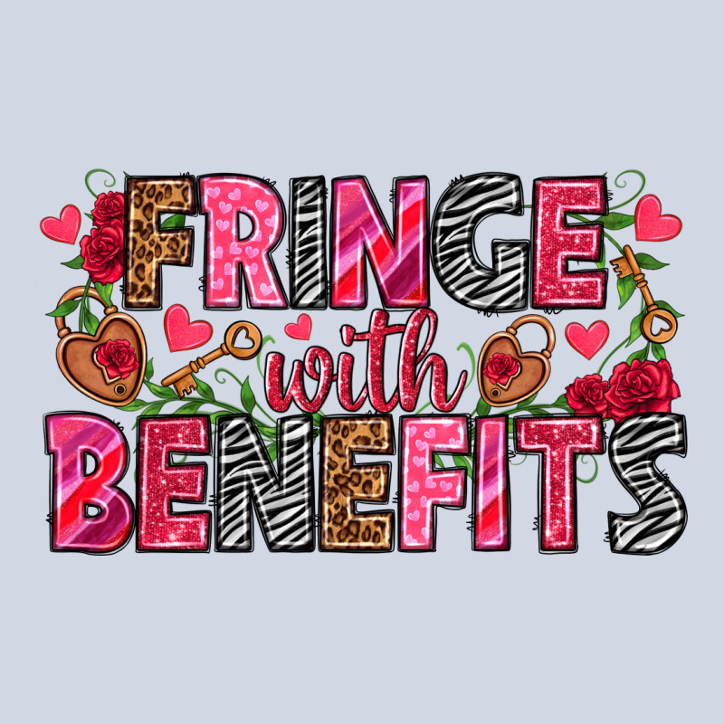 Fringe With Benefits Valentine's Day Premium Sweatshirt by HowdyJamesFarm | Teevron
