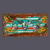 Western Howdy Cowgirl Leopard Serape   License Plate Template Vintage Hoodie | Teevron