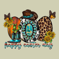 Happy Easter Egg Western Heavy Core Tee | Teevron
