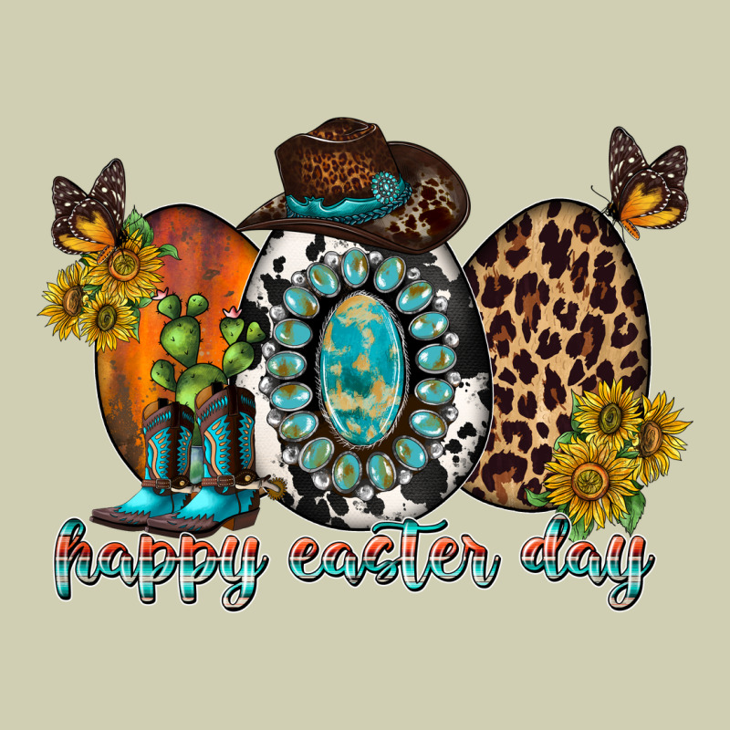 Happy Easter Egg Western Heavy Core Tee by RacoonDesign | Teevron
