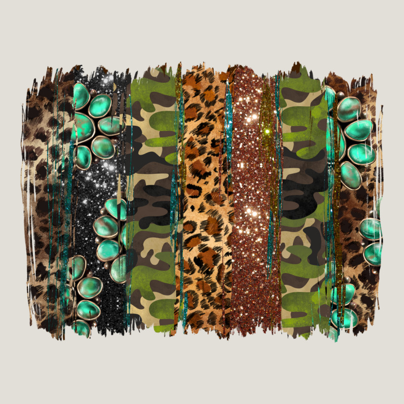Western Camouflage Brushstroke Heavy Core Tee by BarkalooDesign | Teevron